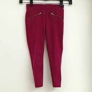 Kids Children's Place Maroon Zip Pocket Pants